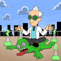 Chill Relaxing GIF by 3dFrankenPunks