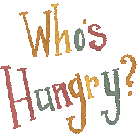 Whos Hungry Dinner Sticker