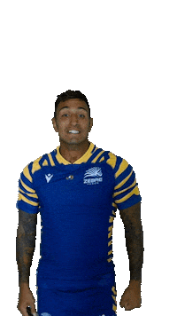 Rugby Celebrating Sticker by Zebre Parma