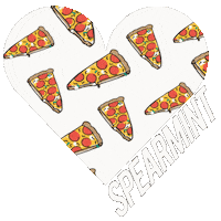 Baby Pizza Sticker by Spearmint Love
