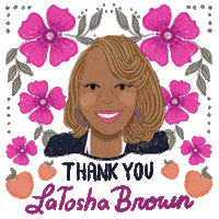 Black Lives Matter Thank You Sticker by Creative Courage