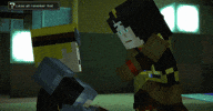 Minecraft Story Mode Help GIF