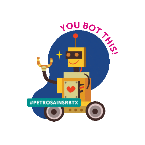 Robot Sains Sticker by Petrosains