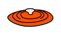 Lid Lecreuset Sticker by Le Creuset Canada