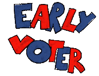 dontsayrat america politics election i voted Sticker