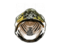 Bucketmouthbrand fishing bmb bass fishing largemouth Sticker