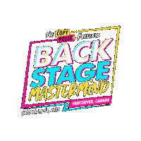 Backstage Sticker by Copy Posse