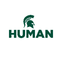Michigan State University Spartans Sticker by MSU College of Human Medicine