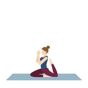 Yoga Pose Sticker by ReYoga