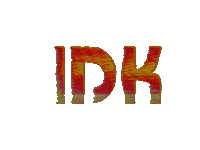 Glitch Idk Sticker