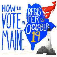 Register To Vote November 3 Sticker by INTO ACTION