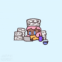 Stressed Work GIF by Happy Homies