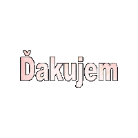 Dakujem Sticker by Yogi Travel