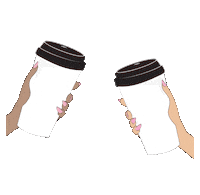 Hot Coffee Sticker by buddhabeanscoffee