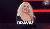 Antonellaclerici GIF by The Voice of Italy