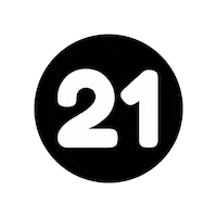 Number Blanco Sticker