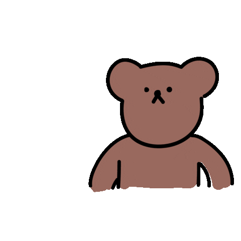 Bear Carrot Sticker