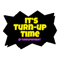 fun lol Sticker by turnupmonkey