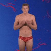 Diving Swimming GIF by SMU Mustangs