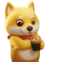 Shiba Inu Animation Sticker