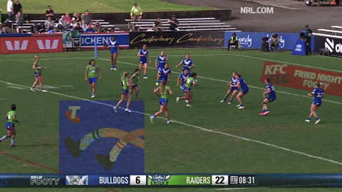 Womens Rugby League Nrl GIF by Canberra Raiders
