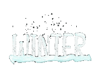Christmas Snow Sticker