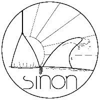 ateliers-sinon sinon atelierssinon sinonbain sinonsurfboards Sticker