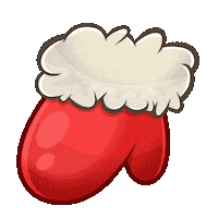 Christmas Mitten Sticker