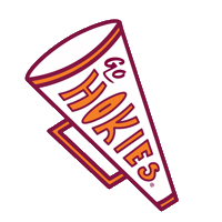 Hokies Blacksburg Sticker by Virginia Tech