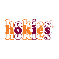 Hokies Blacksburg Sticker by Virginia Tech