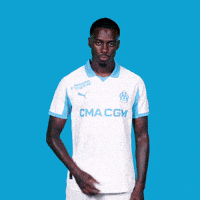Timothy Weah Football GIF by Olympique de Marseille