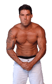 oneplusstreamit flex hulk shore muskeln Sticker