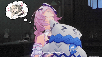Thinking Kissing GIF