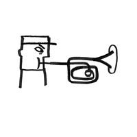 elenahormiga trumpet noise GIF
