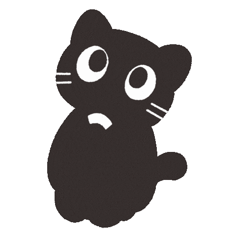 Cat Blinking Sticker by IN-TEX