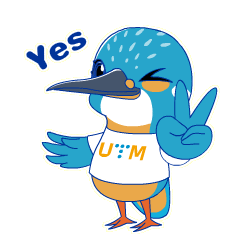 Utm Sticker by Macao University of Tourism