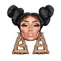 Los Angeles Queen Sticker by fendi