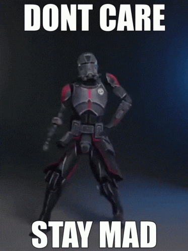 Stay Mad Star Wars GIF