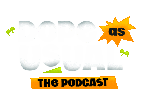 Podcast Sticker by Dope As Yola