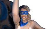 ComedianHollyLogan mask boxing superhero hero Sticker