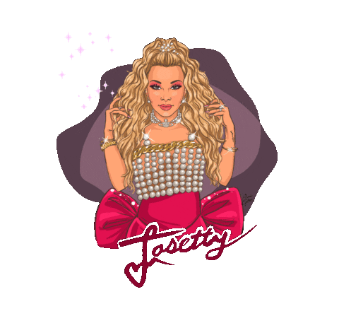 Pink Hair Sticker