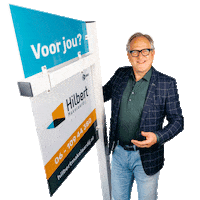 Hilbert_Makelaardij deal sales makelaar broker Sticker