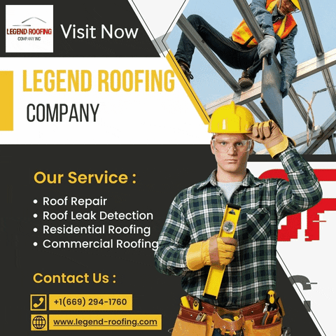 Legendroofingcompany giphyupload roofers in modesto roof repair specialist certified roofers GIF
