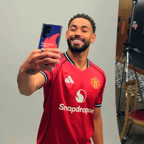 Photo Smile GIF by Manchester United