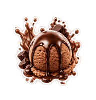 Ice Cream Chocolate Sticker by huevo