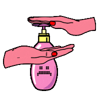 Pink Rainbow Sticker by musketon