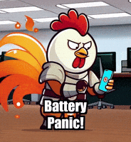 Technology Lowbattery GIF by Zorooster