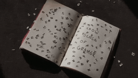 Letters Words GIF by SoulPancake
