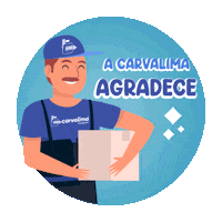 Cl Satisfeito Sticker by Carvalima Transportes