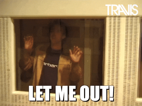 Lemme Out Help Me GIF by Travis